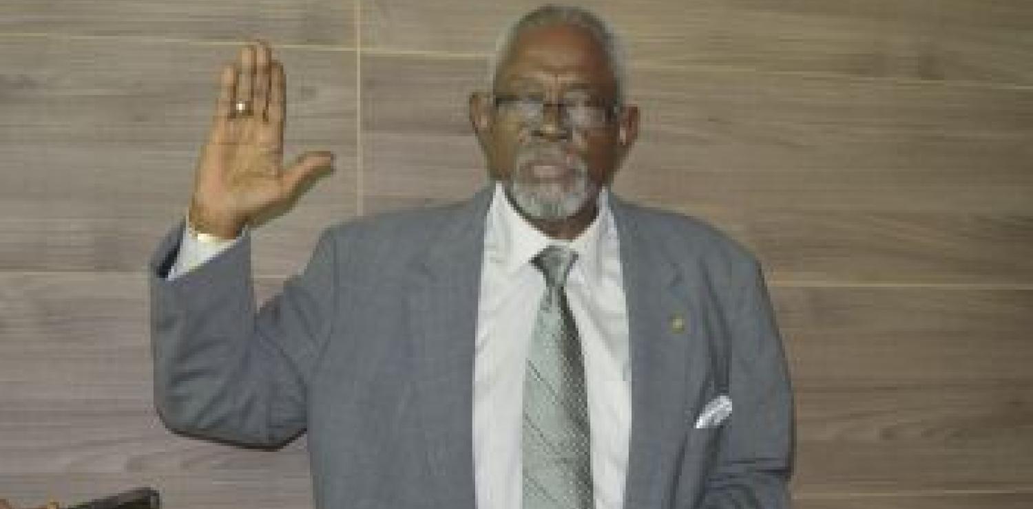 CBL Governor Sworn Into Office