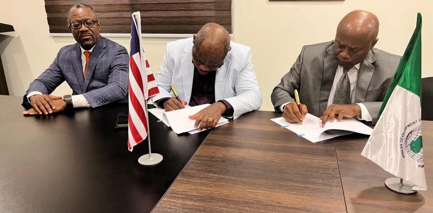 AfDB Signing Photo