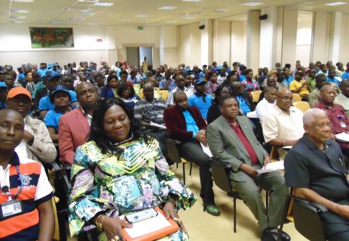 CBL Board Member, Gov.Farhat (r), Director, Brown (L) at General Staff meeting