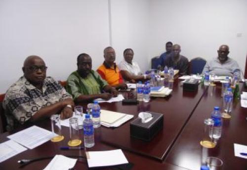 CBL Board of Governors - L to R Timothy E. Thomas; A. Richard Dorley; James B. Dennis; D. Sheba Brown and Nathaniel R. Patray, III