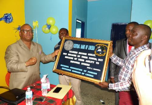 Photo credit: Central Bank of Liberia