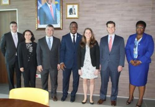 EG and DGO with visiting Federal Reserve Delegation