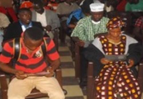 Partial view of participants at CBL awareness forum in Kakata