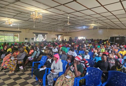 FinEd Launch in Kakata City Hall