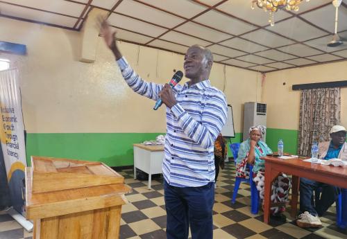 Cllr. Zeon is the Chairman of the FinEd Working Group 